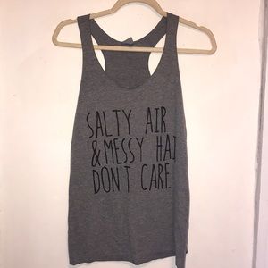 Next Level size small graphic racerback tank